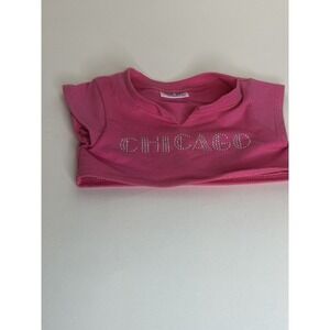 Build A Bear Chicago T-Shirt Pink